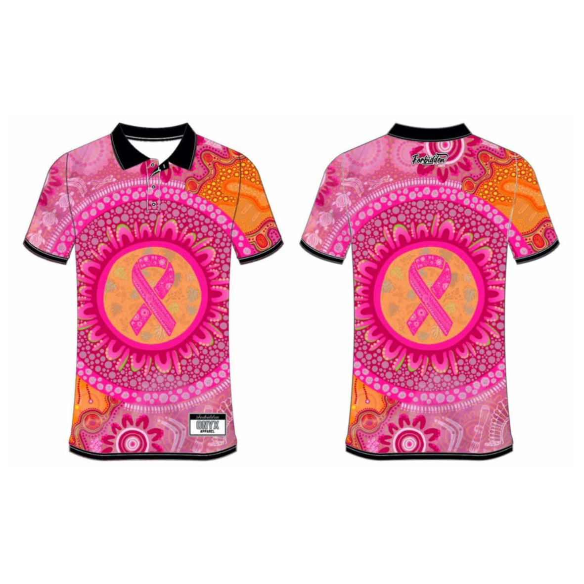 Breast Cancer Polo Shirt